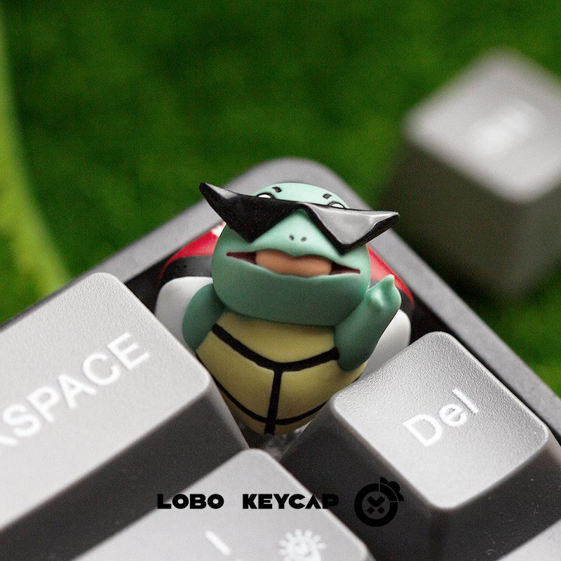 Pokemon Series Bulbasaur Squirtle Pikachu Charmander Mechanical Keyboard ESC Keycap Decoration Accessories Figures Gift