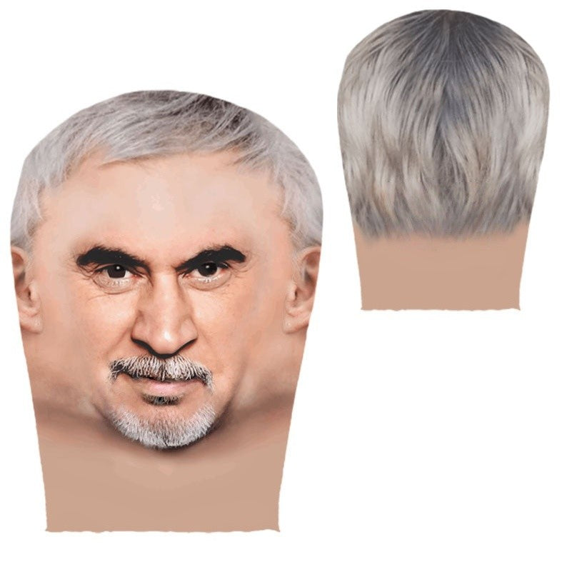 Party Props New 3D Full Face Mask Double-sided Printing Elastic Mesh Mask Balaclava Hood Hat Headgear Halloween for Adult Unisex