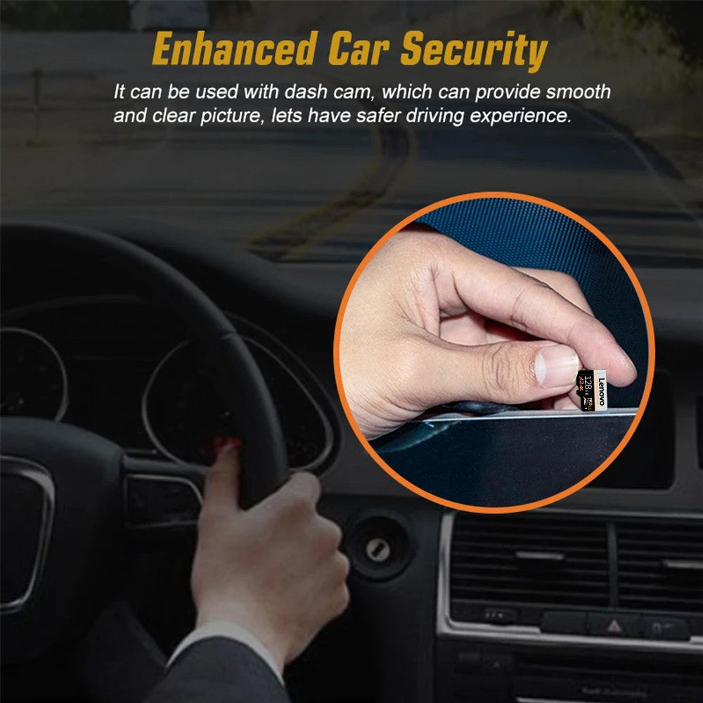 Lenovo SD Card 2TB High Speed C10 U3 SD Memory Card 1TB A2 4K Micro TF SD Card 128GB 256GB TF Card 512GB For Camera UAV Tablet