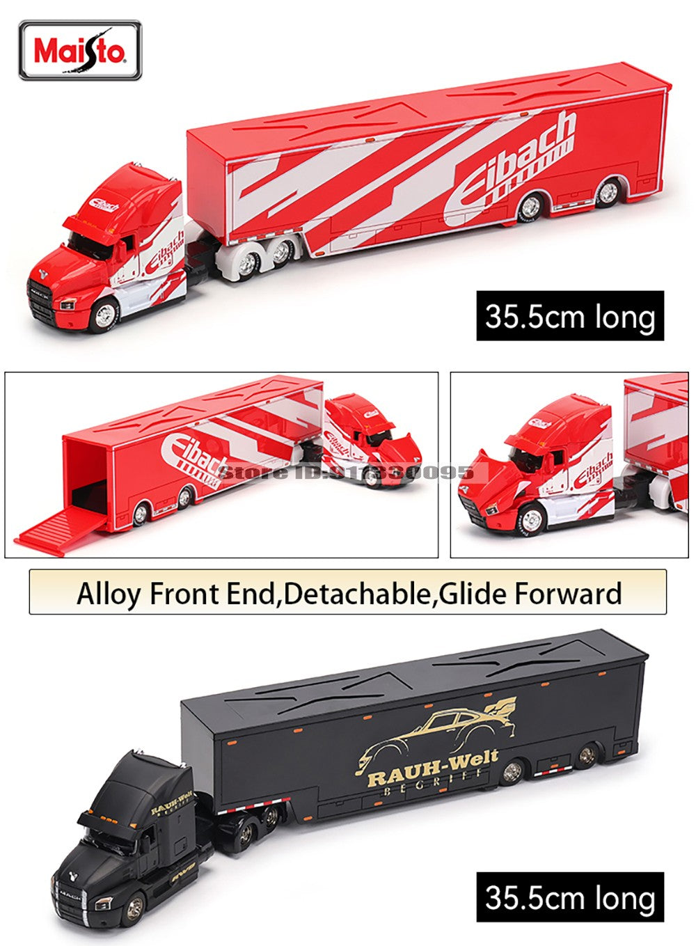 Maisto 1:64 MACK Anthem LoneStar UP Transporte Fabricação de Fundição Reboque Modelo Simulação Modelo Coleção de Carro de Liga