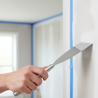Espátula de Aço Inoxidável 4 polegadas para Massa Raspador de Tinta Ferramenta para Gesso, Piso, Parede, Cerâmica e Limpeza Doméstica