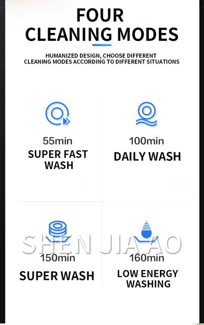 SH-Q01 Dishwasher Fully Automatic Household Embedded Smart Dishwashing and Disinfecting Machine with Drying Function