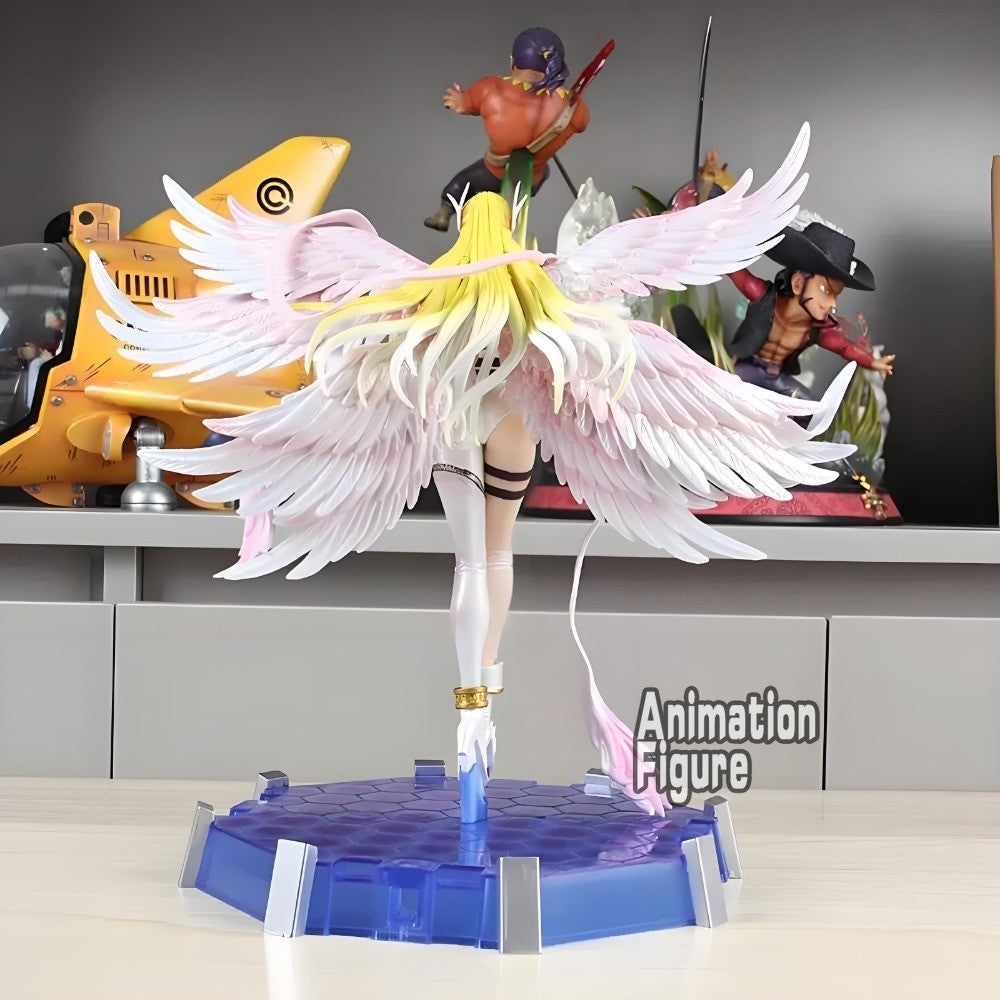 26 cm/10,24 pol. Anime Digimon Adventure Figure Angewomon Bonecos de Ação PVC Coleção Modelo Brinquedos para Presentes Infantis