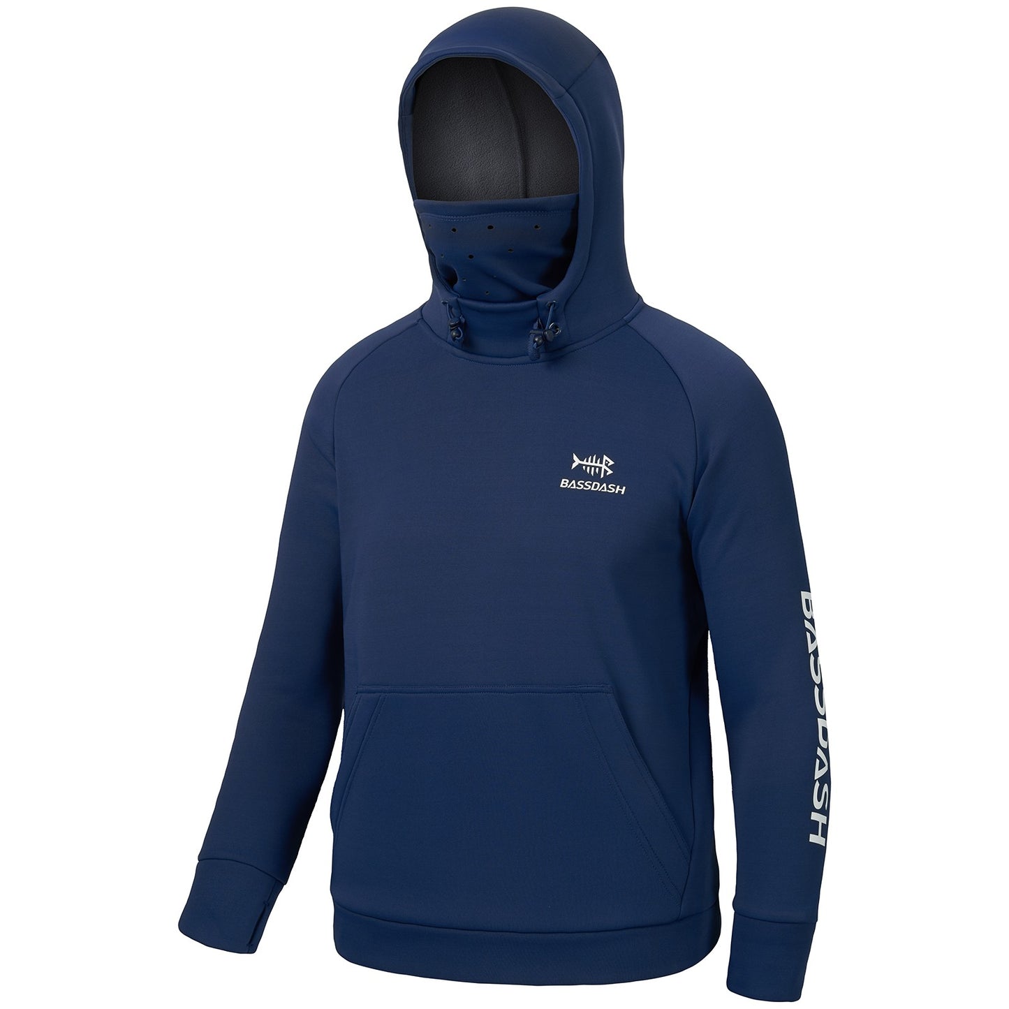 Moletom Infantil de Fleece Bassdash com Capuz e Máscara para Pesca, Resistente à Água, FS18Y