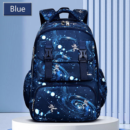 Mochila Ergonômica de Suporte Confortável para Coluna, para Livros Infantis do Ensino Fundamental e Médio Meninos Leve