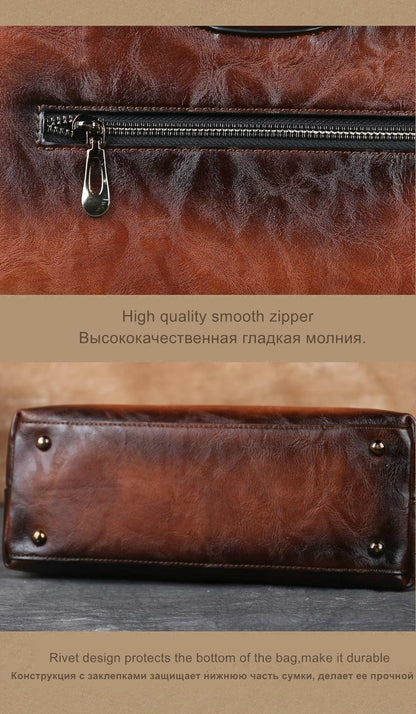 2025 New High Quality Leather Women Handbag Retro Handmade Embossed Shoulder Bag For Women Large Capacity Female Messenger Bags