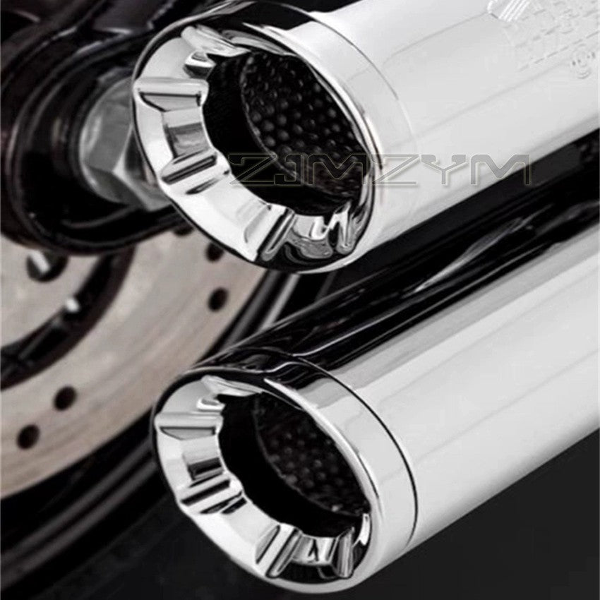 Motorcycle Exhaust System Muffler Pipe For Harley Softail Fat Boy Low Rider S ST