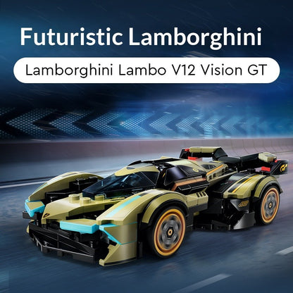 LEGO Junho novo produto Speed Champions 76923 Lamborghini V12 carro esportivo de blocos de montar
