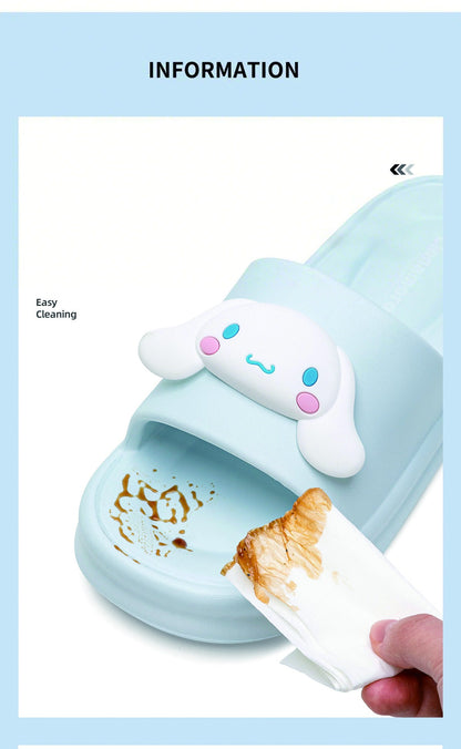 Super Soft EVA Thich Cushion Soles Slippers Cute Outdoor Cartoon Slides Comfortable Shoes Girl's Indoor Sandals