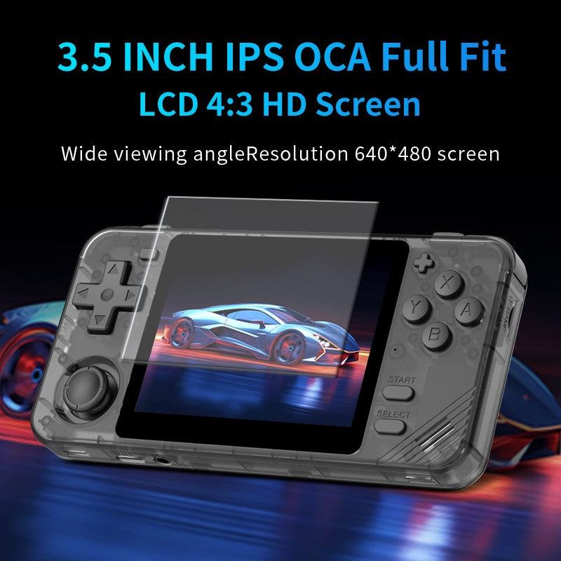 RGB10X 100GB Games Retro Portable Video Handheld Game Console 3.5 Inch 640*480 IPS Screen RK3326 Opendinglinux Gifts
