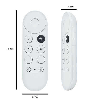 G9N9N Controle Remoto Bluetooth Compatível por Voz Controle Remoto Universal para Google TV Chromecast 4K Snow