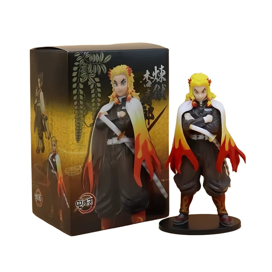 Anime Demon Slayer Kimetsu no Yaiba Figure Kamado Tanjirou Action Figure Agatsuma Zenitsu Nezuko Warrior PVC Model Toys