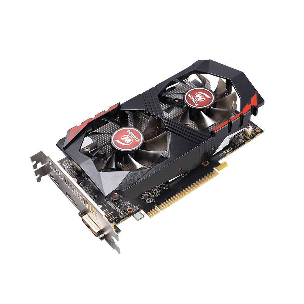 Placa de Vídeo VEINEDA 1050 Ti 4GB GDDR5 128 bit Placa Gráfica para PC Gaming GPU (não RX 580 570)