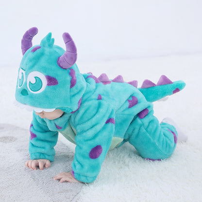 Pokemon Pikachu Snorlax Baby Clothes  Baby Jumpsuit Pajamas Newborn Bodysuit 0-3 Years Old Cosplay Costume Hooded Onesie
