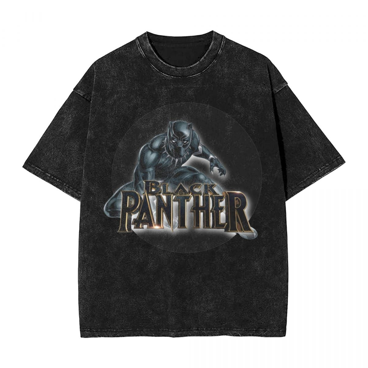 Men's Frgrt T Shirt Black Panther 100% Cotton Clothing Humorous Short Sleeve Crew Neck Tee Shirt 6XL T-Shirts