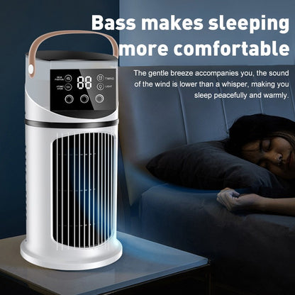 Pulverizador portátil Resfriador de ar de mesa USB Mini ar condicionado Ventilador de refrigeração de ar multifuncional temporizado Refrigerador de ar para casa e escritório