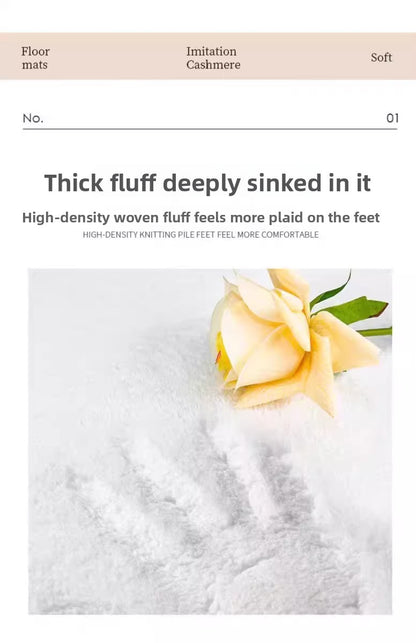 Coin-Print Plush Rug - Super Absorbent Bath Mat & Non-Slip Bedside Carpet for Decor