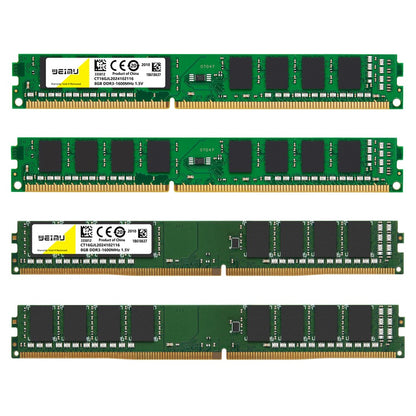 Memória Ram DDR3 4GB 8GB Desktop 1066 1333 1600 1866Mhz PC3 1.5V 8500 10600 12800 240Pinos Non-ECC DIMM Para Intel & AMD