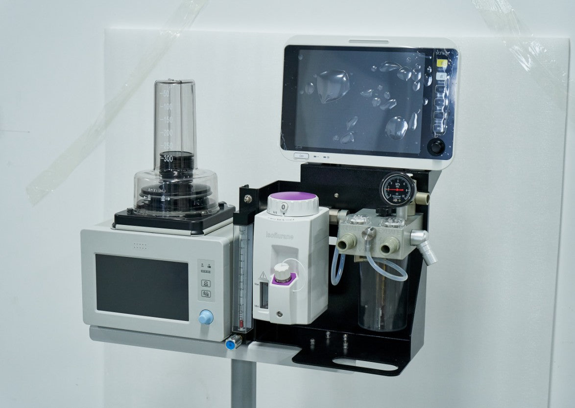 DA1200V2  Pet Veterinary Anaesthesia Respirator Pet Anaesthesia Machine Cats Dogs Respiratory Anaesthesia Machine Aluminium Type
