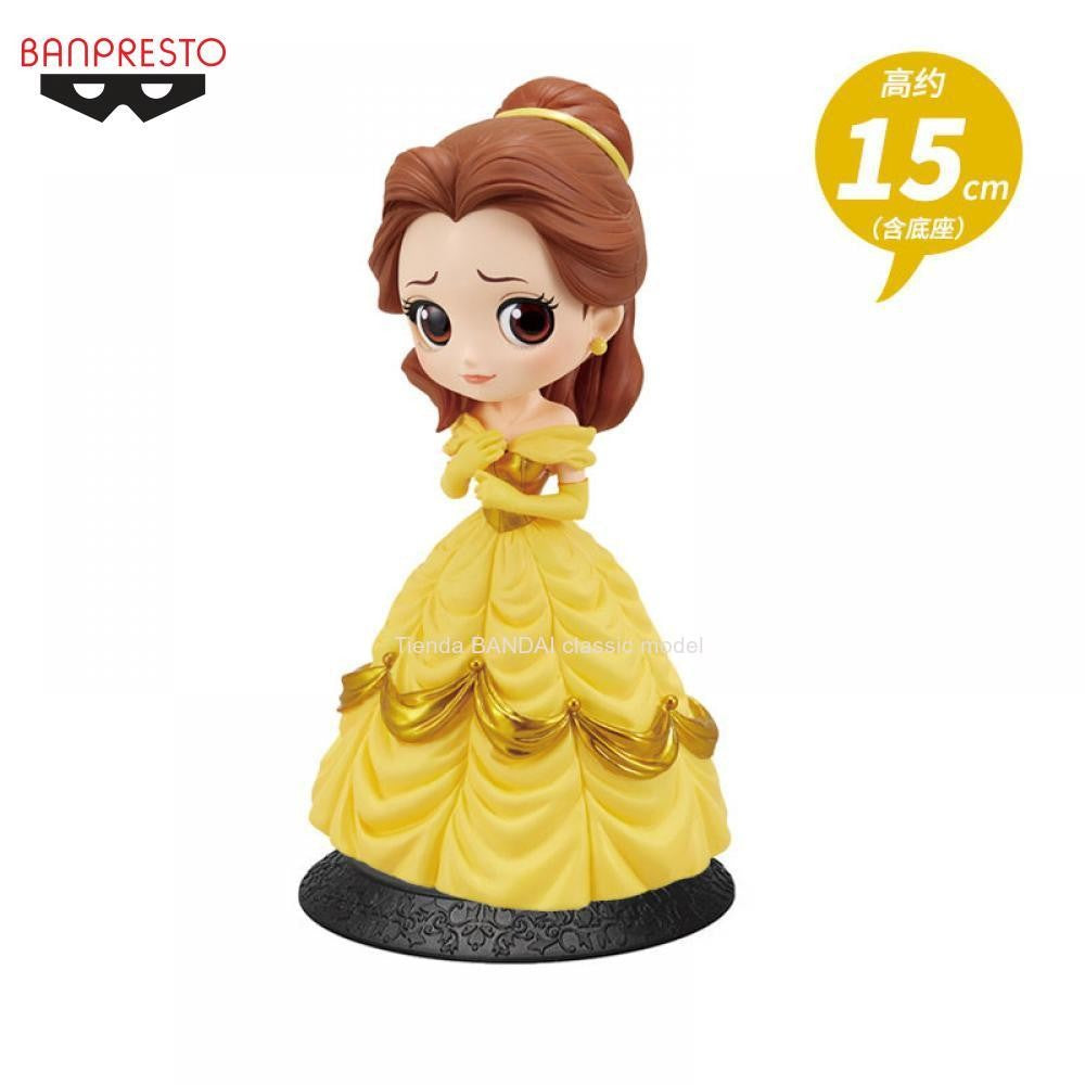 100% Em estoque Bandai BANPRESTO Qposket A Bela e a Fera ela Modelos Brinquedos Presentes Novo e não aberto