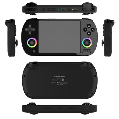 ANBERNIC RG40XX H Handheld Game Console 4'' Screen Linux System Joystick RGB Lighting Effect RG40XXH Video Player Trimui Console