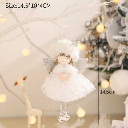 New Year 2024 Christmas Angel Dolls Xmas Tree Pendant Ornaments Navidad 2022 Christmas Decoration for Home Natal Gifts Noel Deco