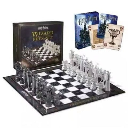 Harry Potter Xadrez Mágico Bonecos de Ação Jogos de Mesa Ternurins Xadrez Chinês Internacional Presente de Natal Brinquedos de Crianças