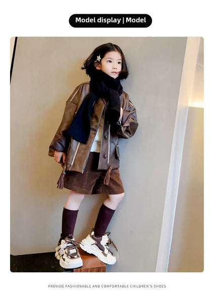 Girl Kuromi Sports Shoes Breathable Running Shoes Tennis Shoes New Sanrio Hello Kitty Kawaii Child Cartoon Casual Shoes Cute