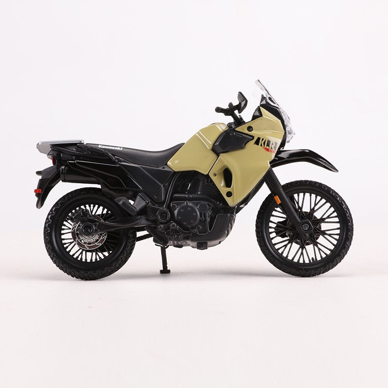 Maisto 1:18 Kawasaki KLR 650 Moto Simulação de Carro Liga Modelo de Carro
