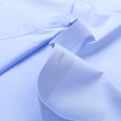 8XL Anti-Wrinkle 80% Cotton 15% Elastic Silk 5% Spandex No-Iron Business Office Soft Cozy Micro Elastic Long-sleeved Shirts Men