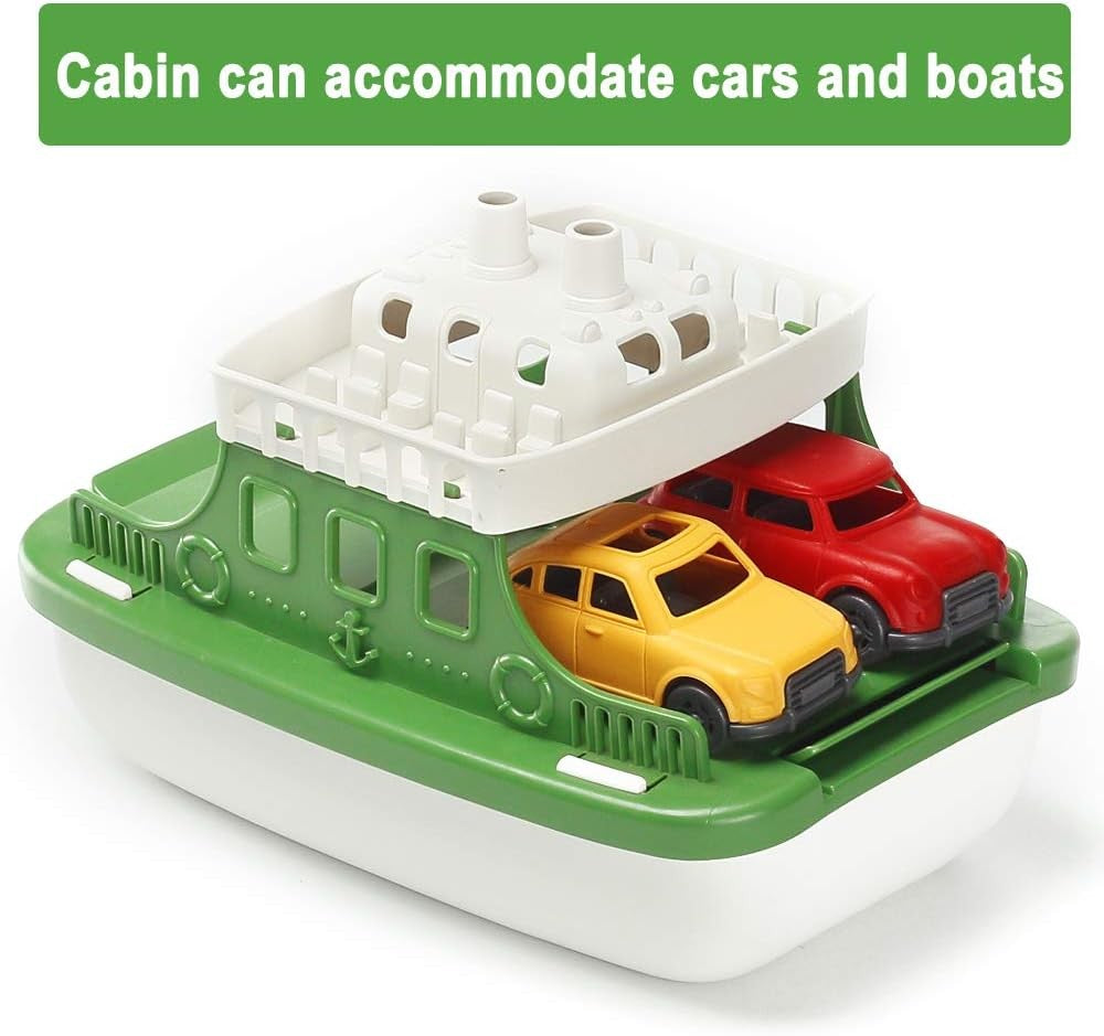 Mini Car Baby Shower Boat Carrying Toy Shower Boat Sprinkler Swimming Pool Children's Bathtub And Beach Birthday Gift