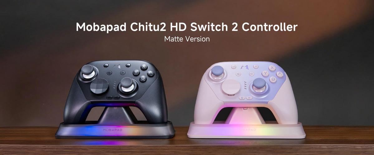 MOBAPAD CHITU 2 Matte Version Pro 2 HD Bluetooth Controller with Charging Dock For Nintendo Switch 1/2 PC Android iOS Gamepad