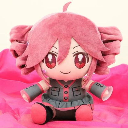 Anime Kasane Teto Cosplay Doll Kawaii Plush Stuffed Doll Ornament Christmas Gifts Anime Merchandise Kid Birthday Gift Home Decor
