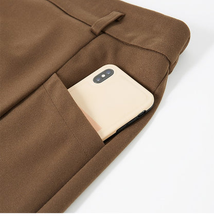 Plus Size Woolen Skirt Women 2024 Autumn Winter New Arrivals High Waist A Line Skirt With Belt Korean Fashon Skirts Womens