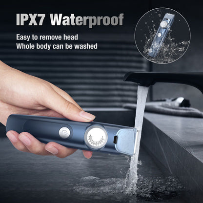 SEJOY 3 In 1 Man Shaver Electric Razor Rechargeable Triple Blade Trimmer Beard Floating Head Waterproof Hair Shaving Machine