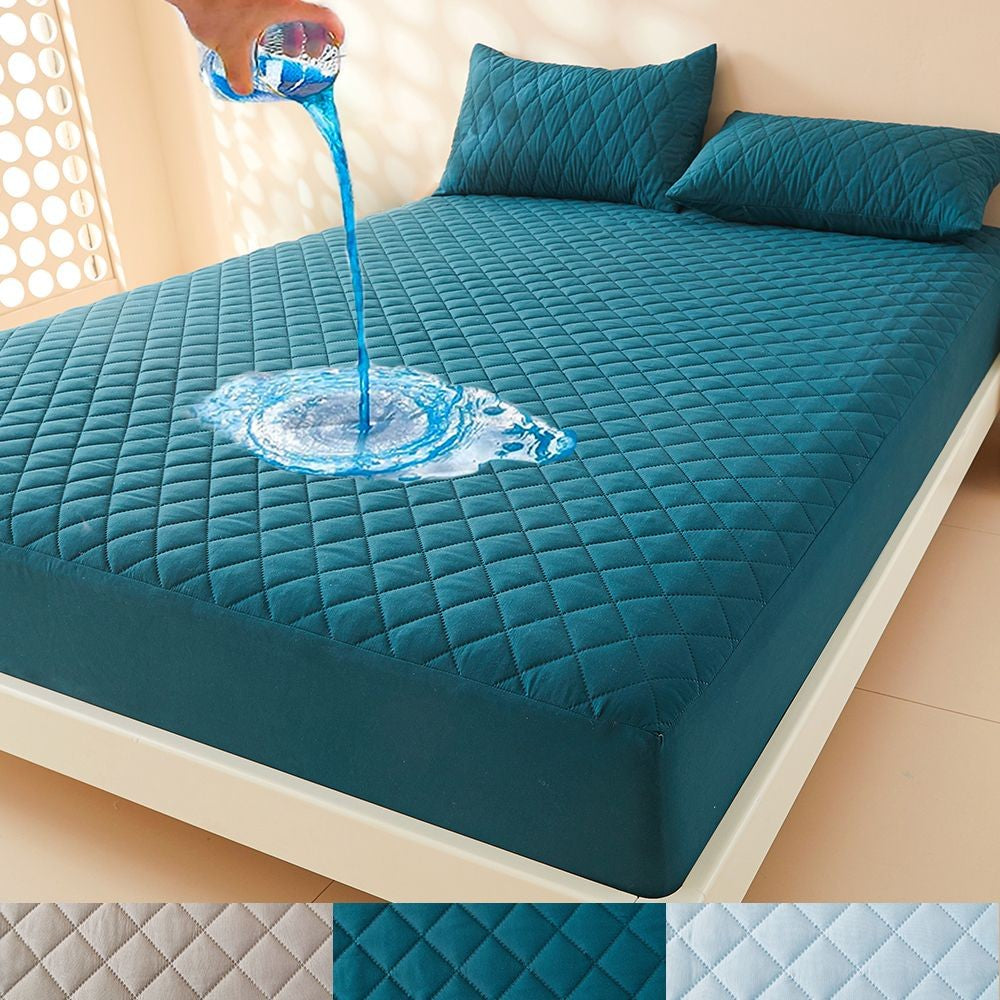 1pc Capa de Colchão 3D de Tecido Aéreo Espesso, Protetor de Colchão 100% Impermeável, Lençol com Elástico Macio e Respirável (Sem Fronha)