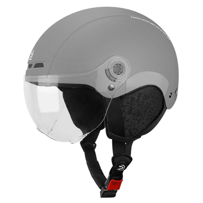 Capacete de Ciclismo PEMILA Com Lente de Óculos Proteção de Orelha Adesivo Refletivo Capacete de Bicicleta MTB Bicicleta de Estrada E-Bike Capacete de Bicicleta Para Adultos