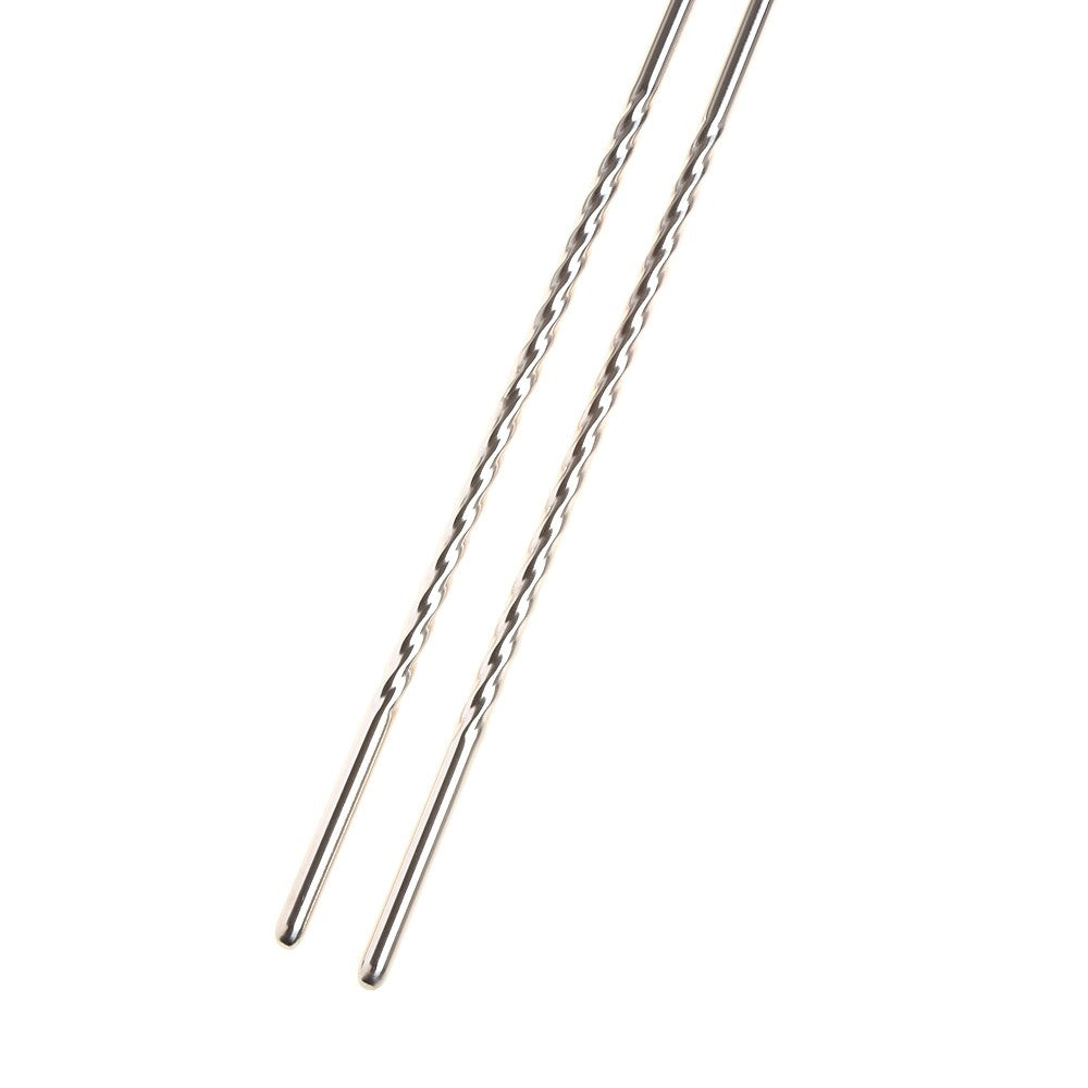 Varetas de Culinária Longas para Cozinha, Hashi de Metal, Utensílios de Cozinha, Hashi Doméstico, Prático