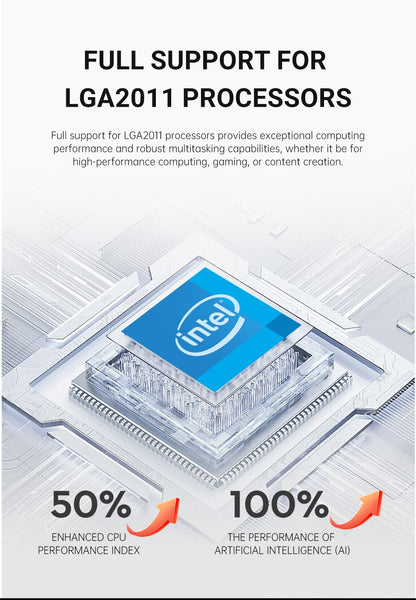 Kit Placa Mãe QIYIDA X99 H9S Com Processador Xeon E5 2630 V4 LGA2011-3 Memória RAM DDR4 16GB ECC REG NVME M.2 Interface TPM 2.0 SATA3
