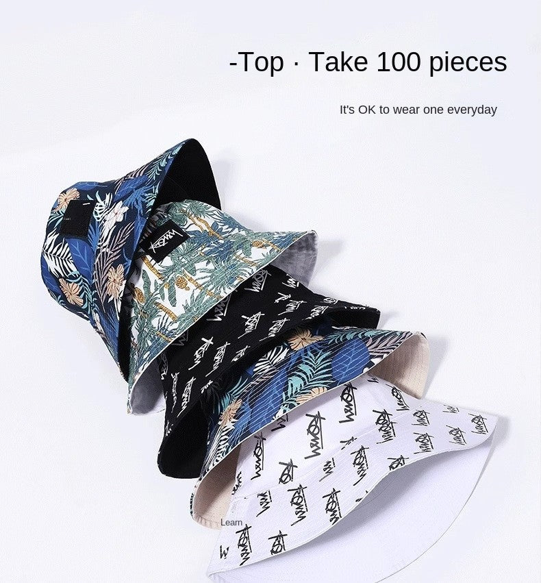 Big Head Letter Bucket Hat for Men Women XL Large Hip Hop Cap Fisherman Hat Summer Sun Hat Plus Size Panama