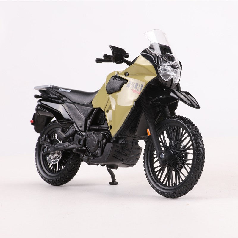 Maisto 1:18 Kawasaki KLR 650 Moto Simulação de Carro Liga Modelo de Carro