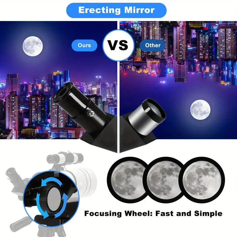 BORWOLF F30070M Professional Astronomical Telescope for Space Monocular 30070 Powerful Binoculars Night Vision for Star and Moon