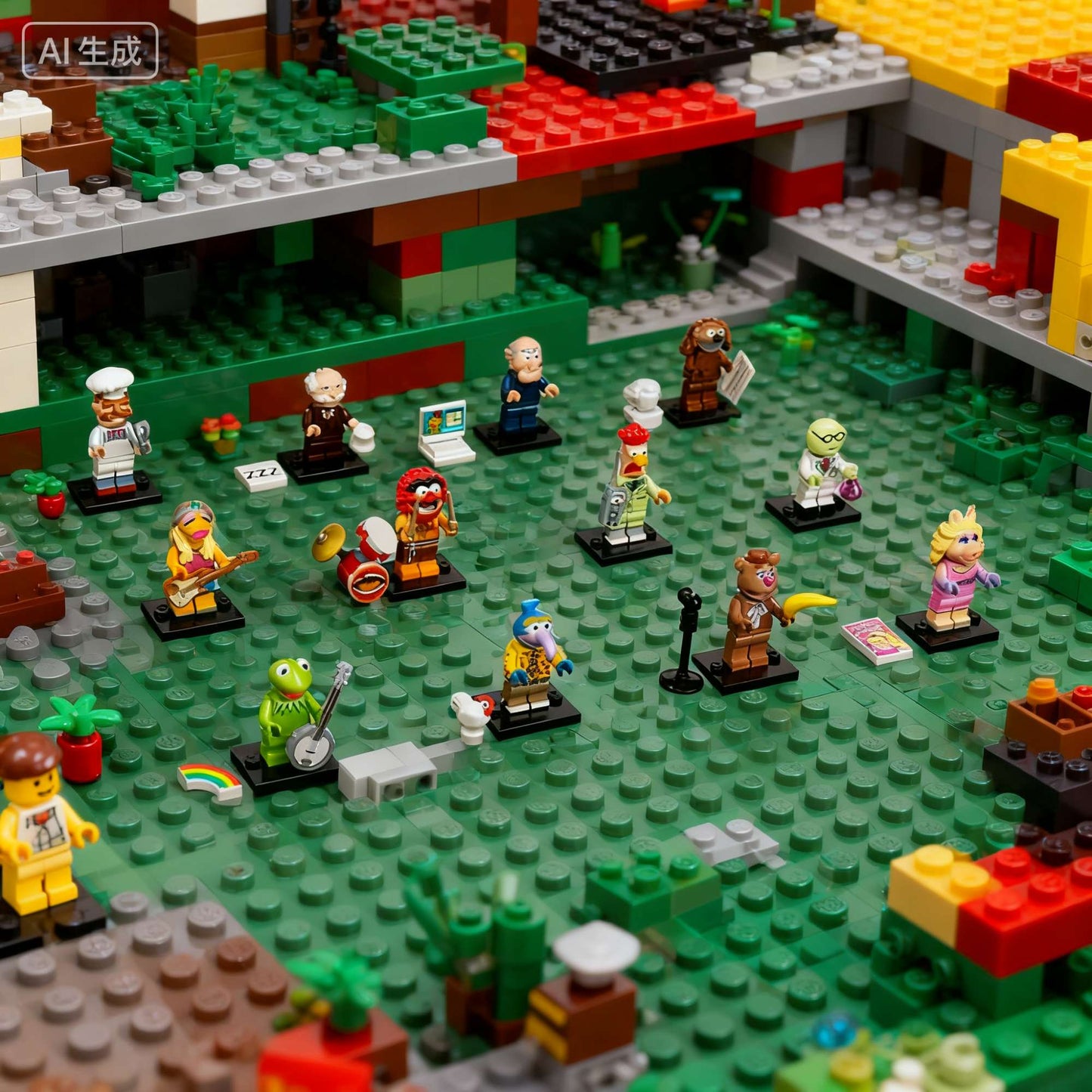 LEGO Blocos de Montar Desenho Divertido 71033 Ragdoll Aventura Little People Boneca Edição Limitada Brinquedo de Montar de Presente