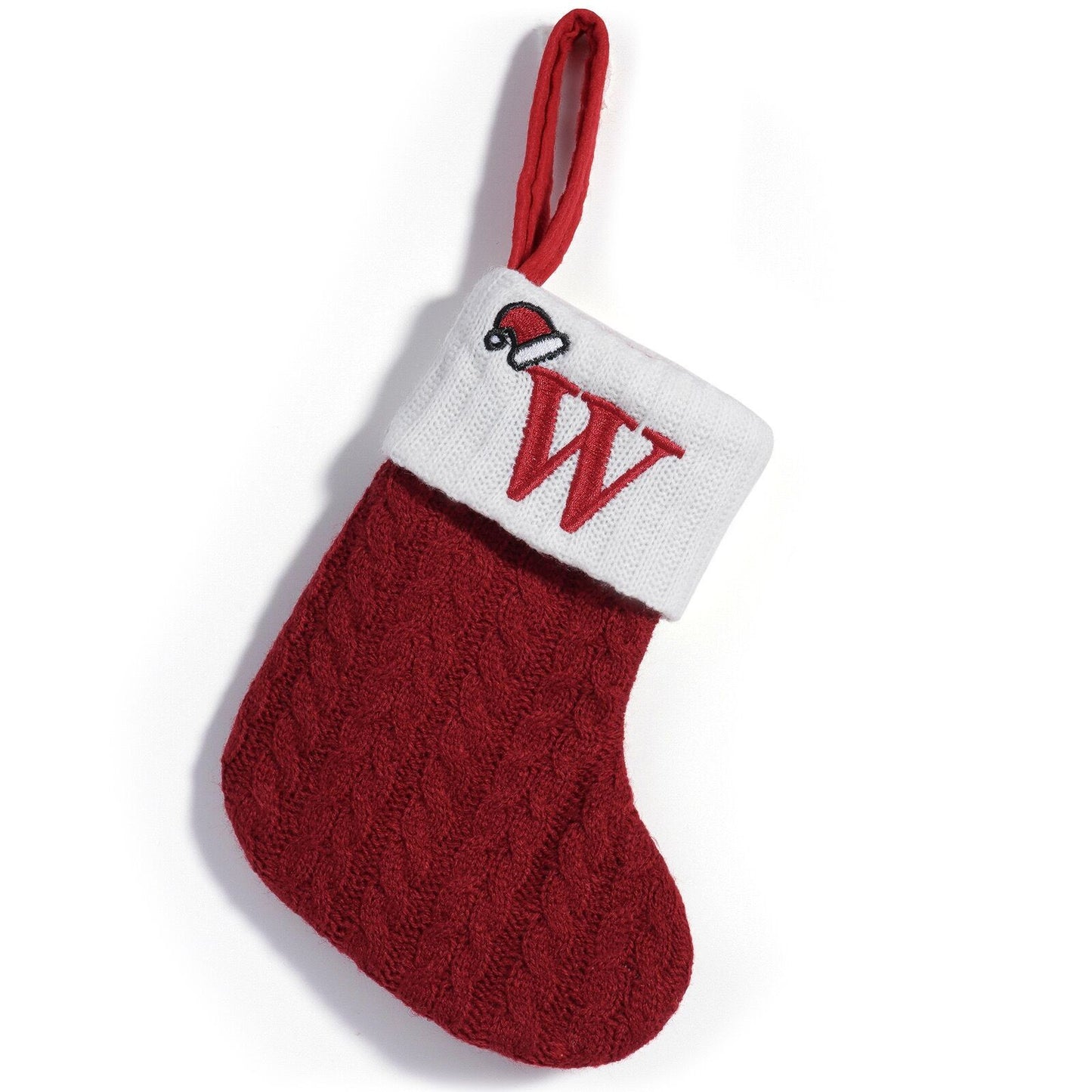 Christmas Alphabet Knitting Socks Christmas Tree Ornaments Christmas Decorations For Home 2025 Noel New Year 2026 Xmas Gift