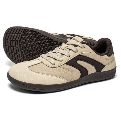 Tênis Unissex HOBIBEAR Barefoot Feminino Masculino Bico Largo Minimalista Zero Drop Antiderrapante Cadarço Casual