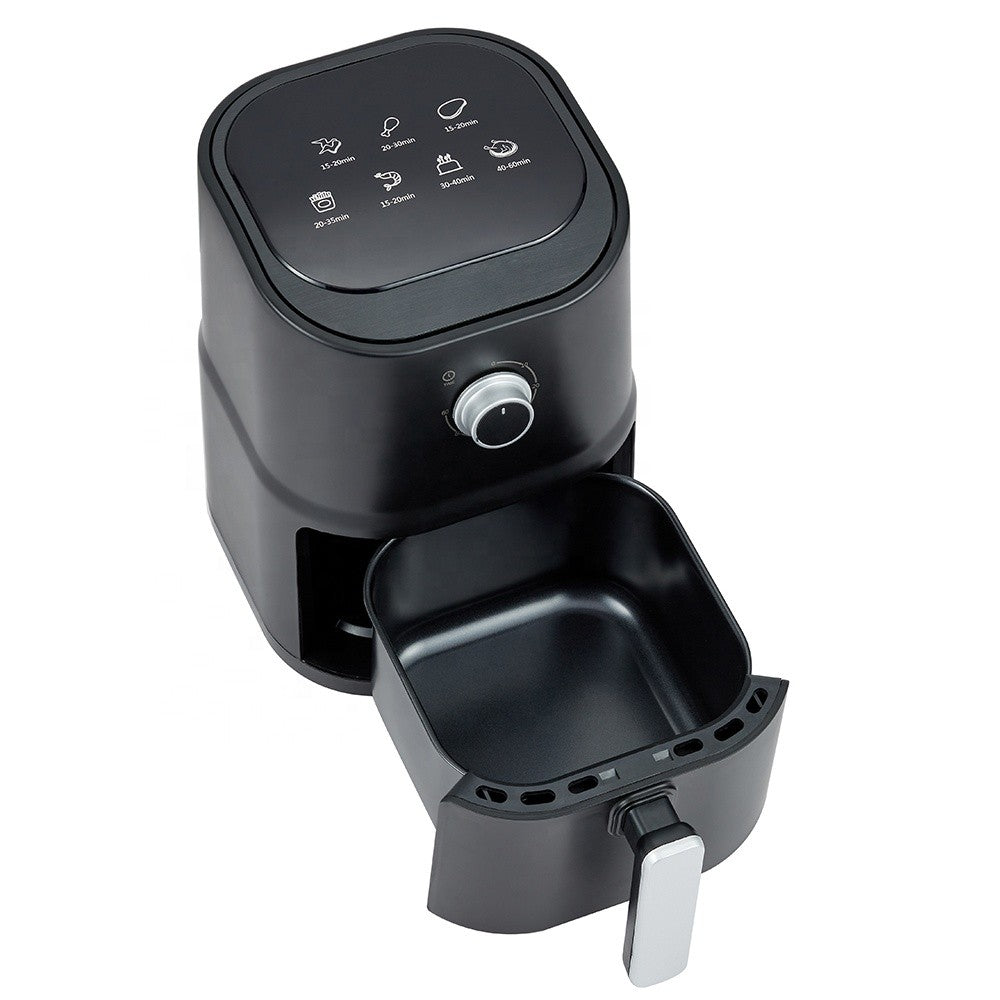 Fritadeira Elétrica Portátil 2025 24V 250W 3L - Sem Óleo para Carro, Caminhão e Acampamento