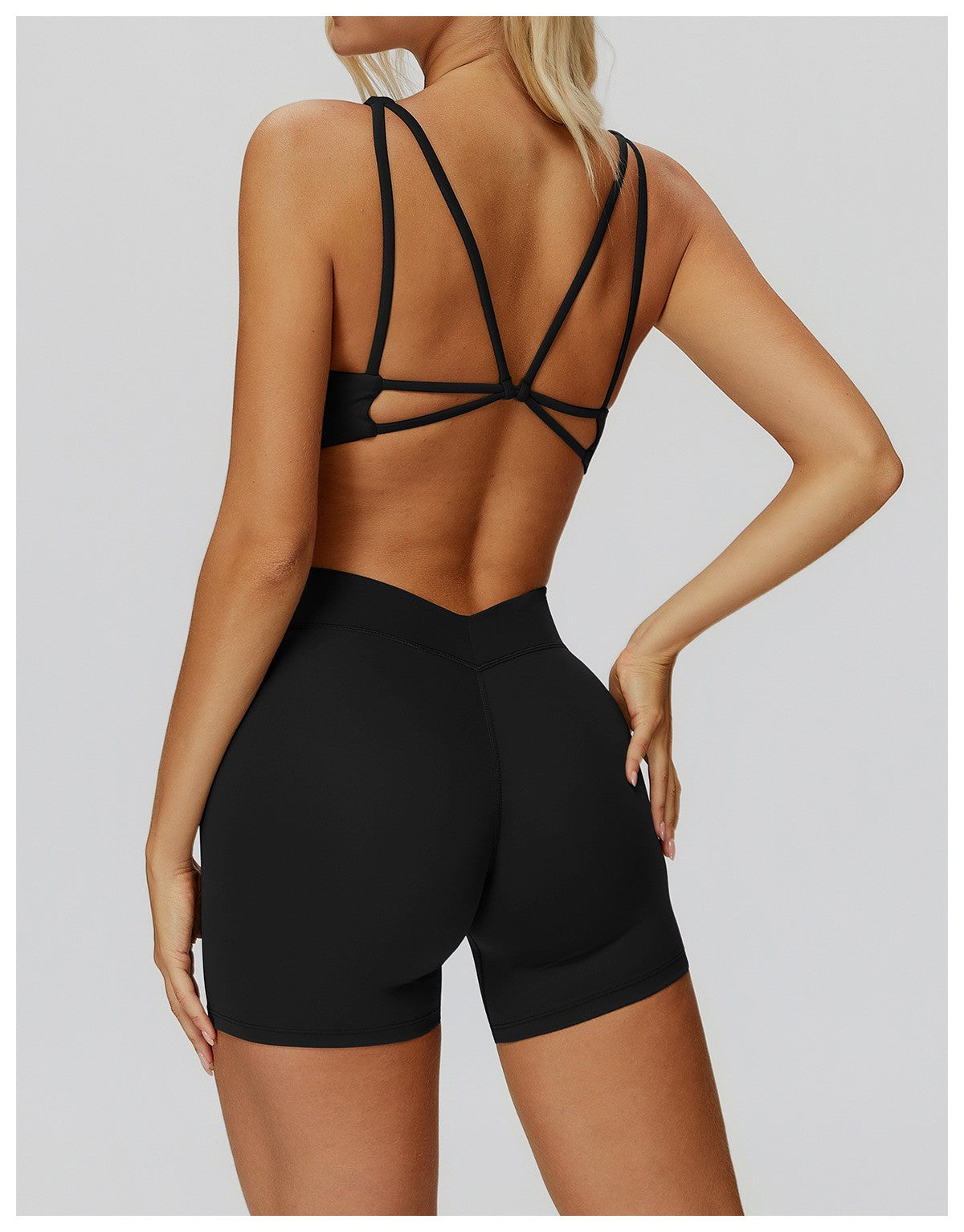 SWELTERING Yoga Shorts High Waist Fitness Cycling Shorts Women Butt Lifting Gym Workout Short Tights Female Running Sport Shorts