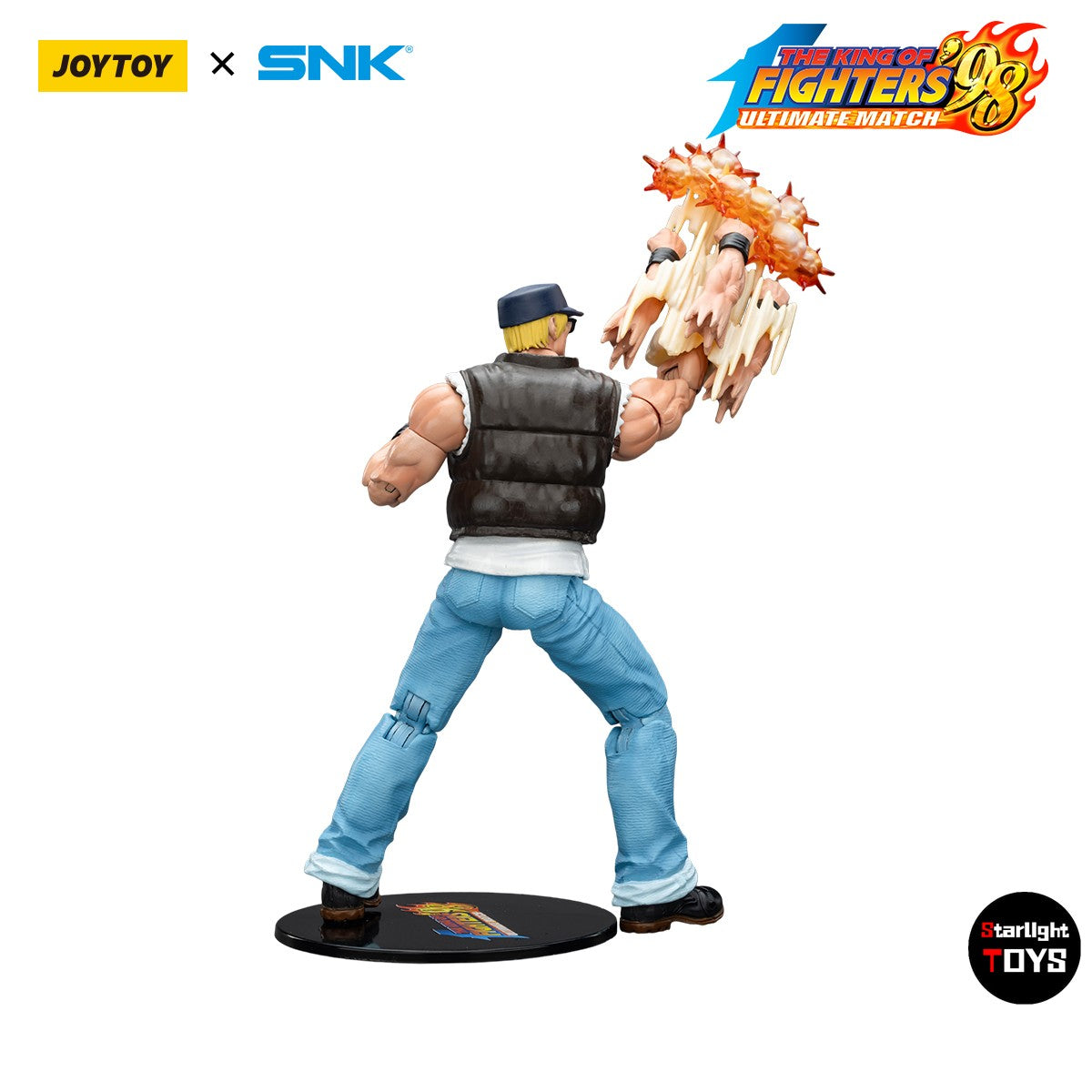 ?JOYTOY?1/18 Action Figure SNK KOF'98UM Ikari Warriors Team Clark Still Model Toy Gifts