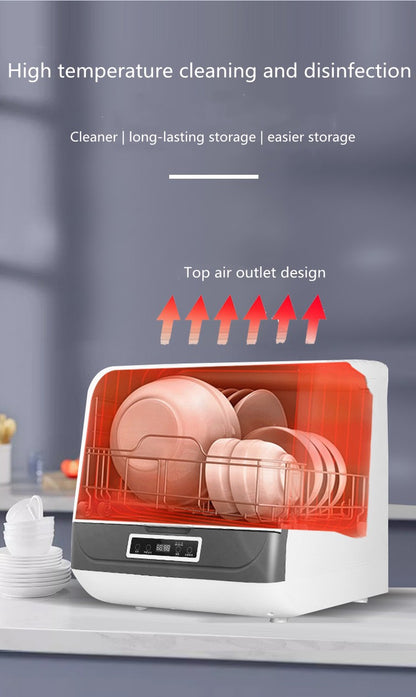 Eco-Friendly Homeuse Kitchen Dishwasher Portable Countertop Compact Smart Dishwashers With Air-Dry Function