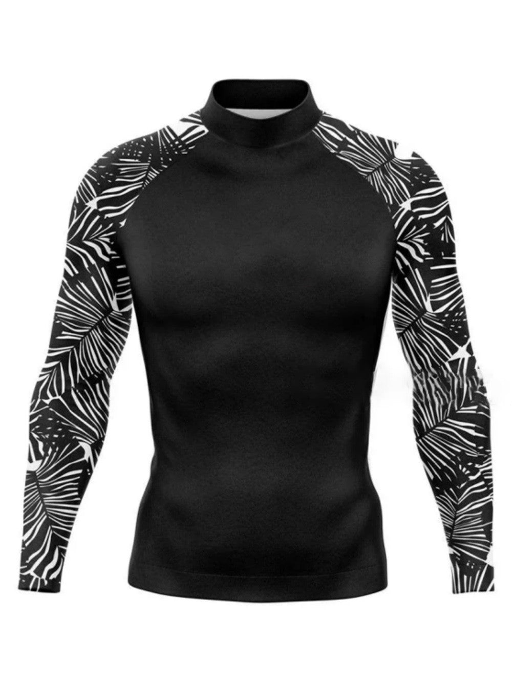 Men's Sun Protection Beach Swim Shirt Quick Dry Surfing Shirt UPF 50+ Long Sleeve Rashguard Shirt